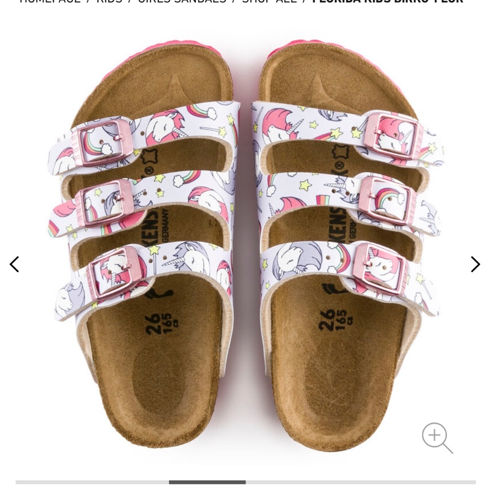 Girls Birkenstock sandals